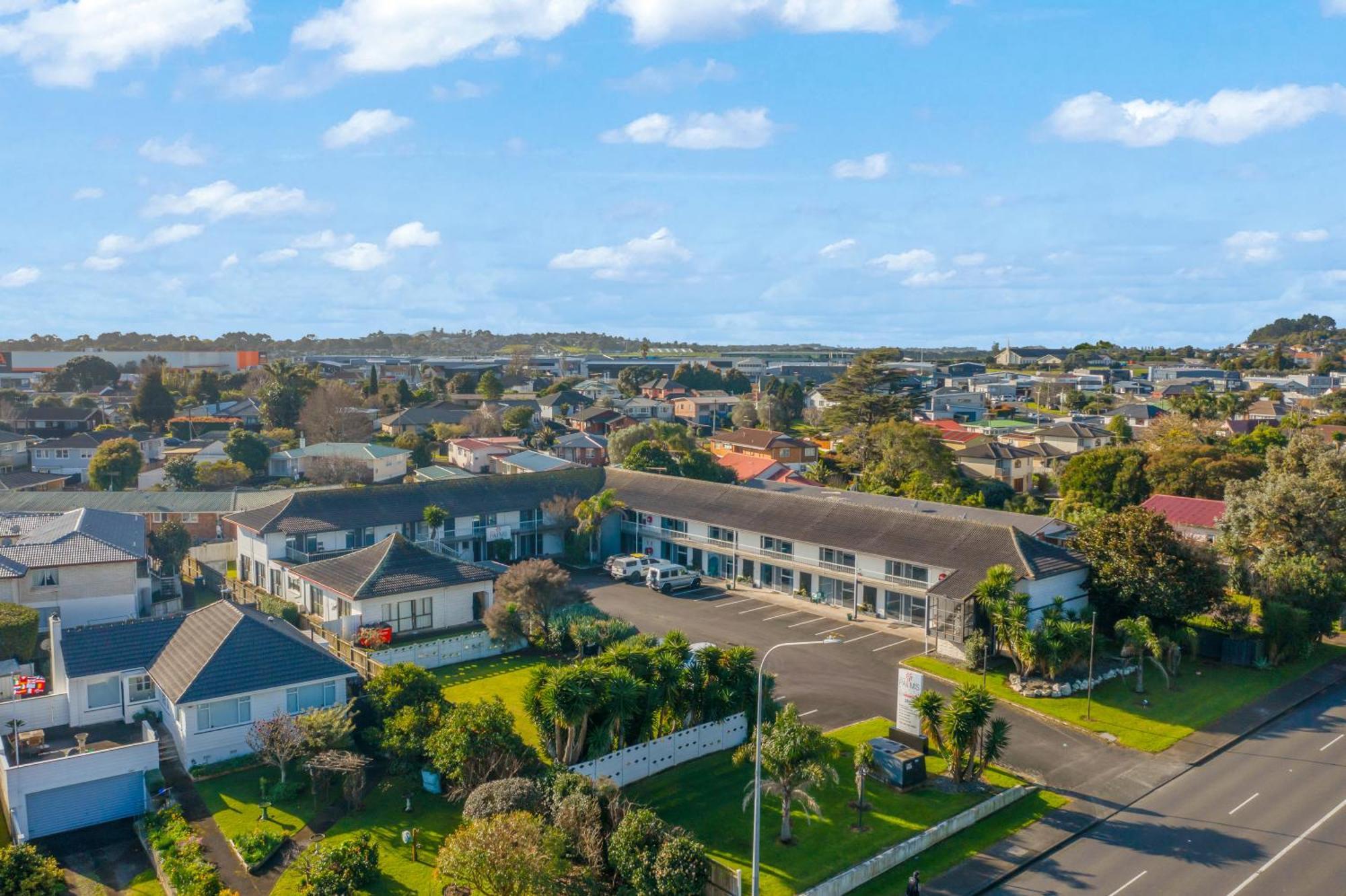 Ellerslie Palms Motel Auckland Exterior foto